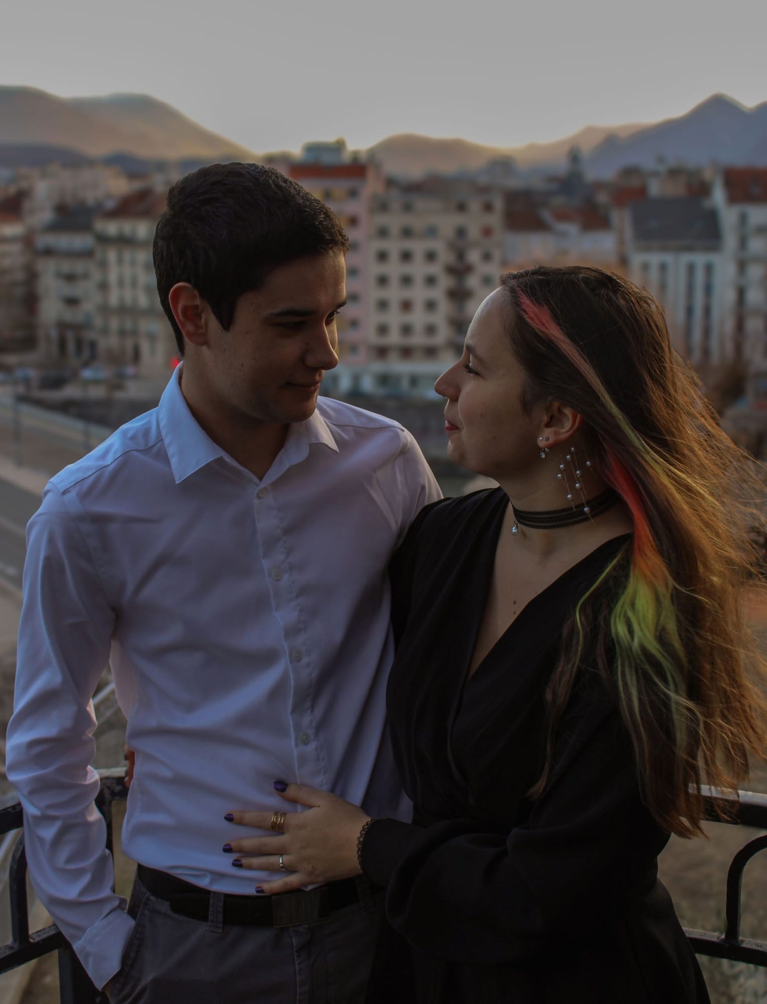 Couple au Jardin des Dauphins, photographie couple par Emma Bortot, photo 9