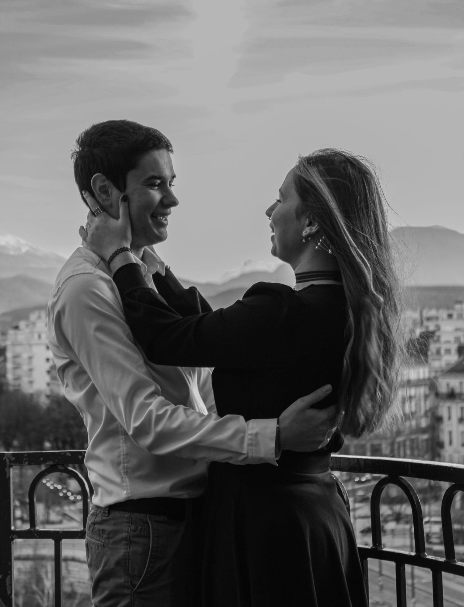 Couple au Jardin des Dauphins, photo 7 par Emma Bortot photographe