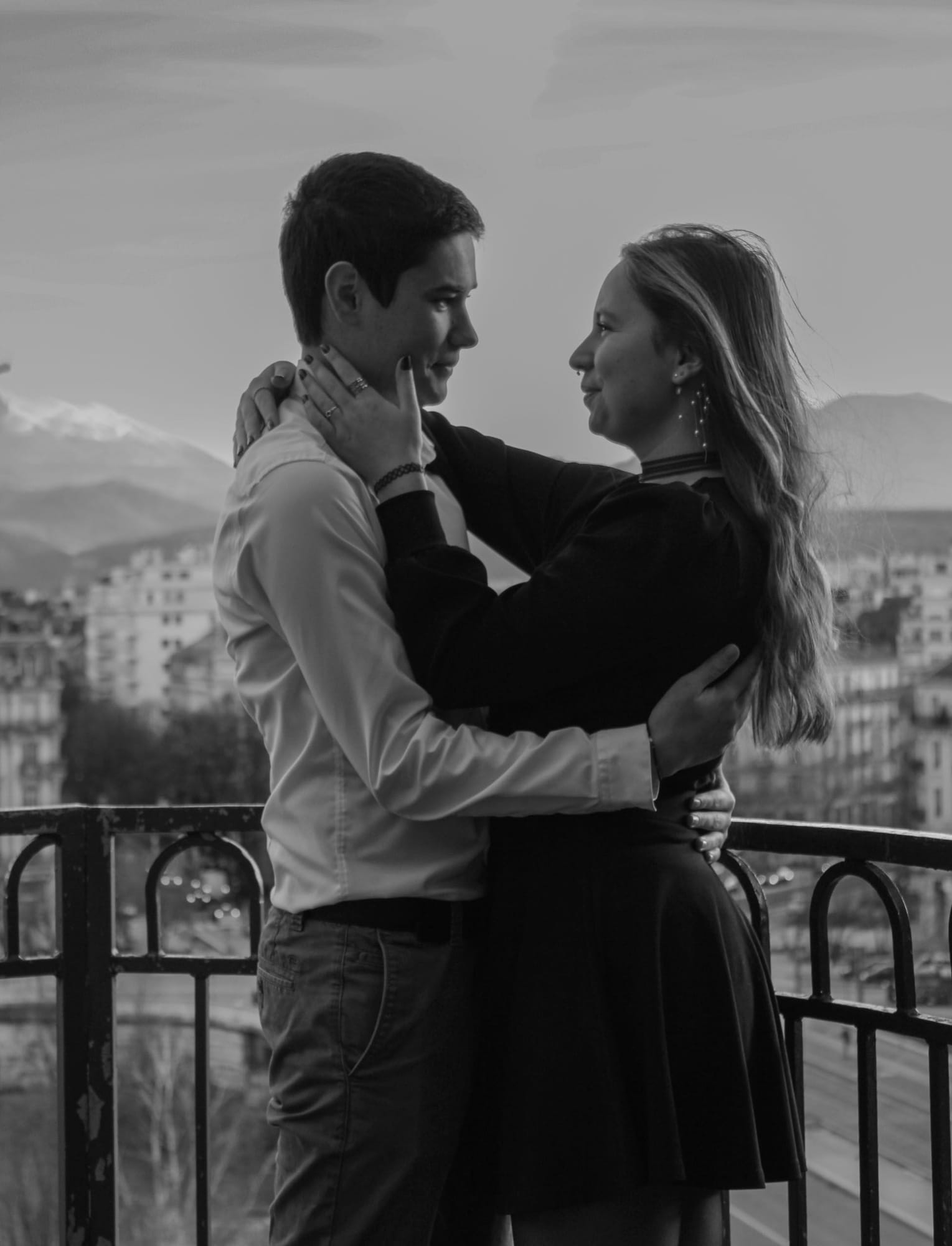 Couple au Jardin des Dauphins, photo 9 par Emma Bortot photographe