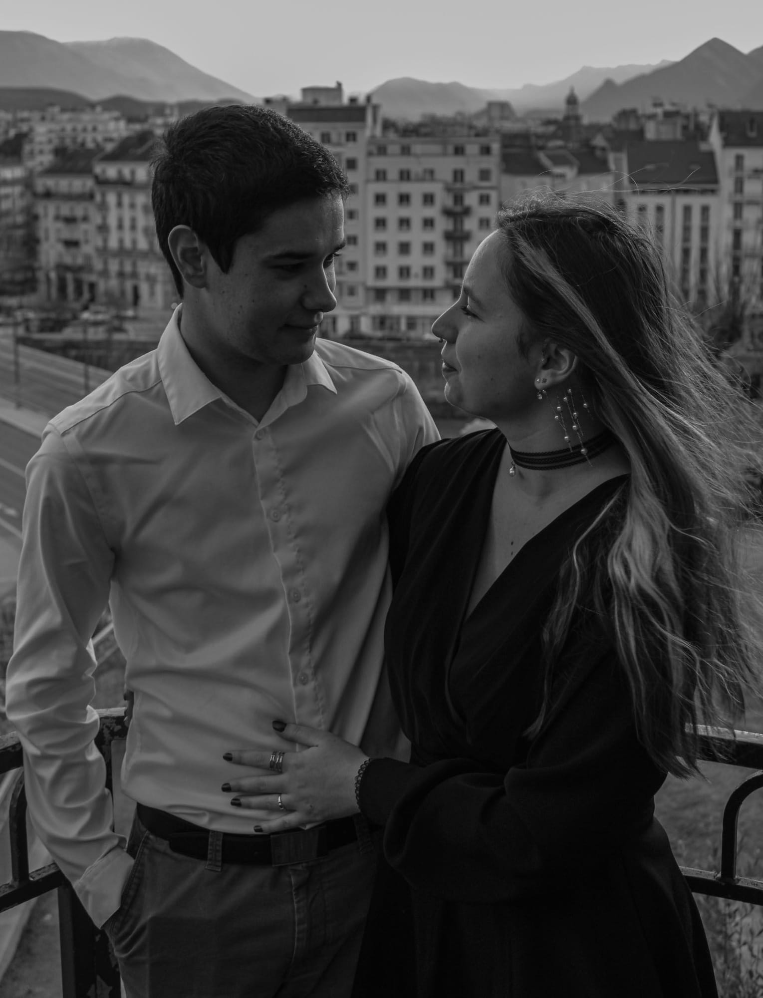 Couple au Jardin des Dauphins, photo 6 par Emma Bortot photographe