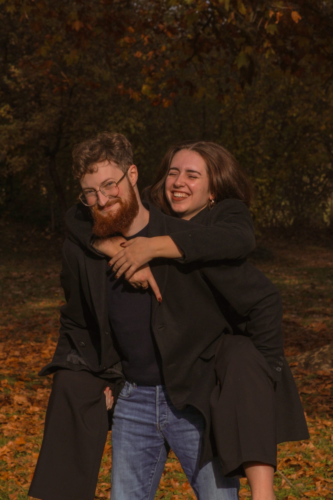 Maud et Hugo en automne, photo 6 par Emma Bortot photographe