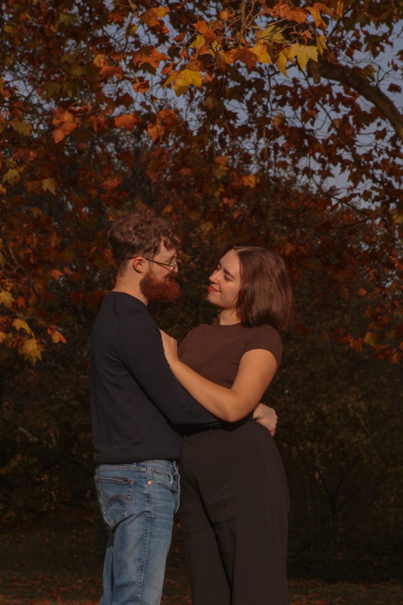 Maud et Hugo en automne, photo 5 par Emma Bortot photographe