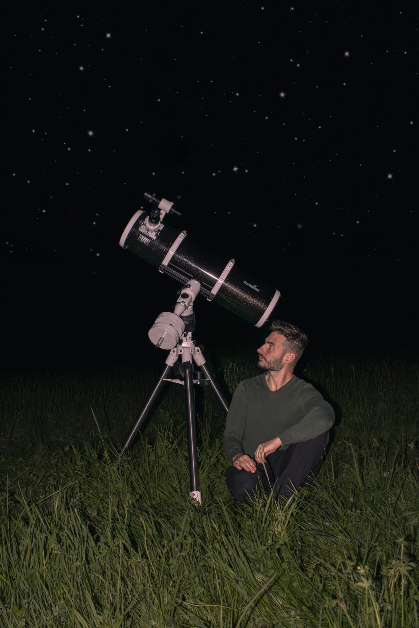 Soirée d'observation des étoiles, photographie évènement par Emma Bortot, photo 1