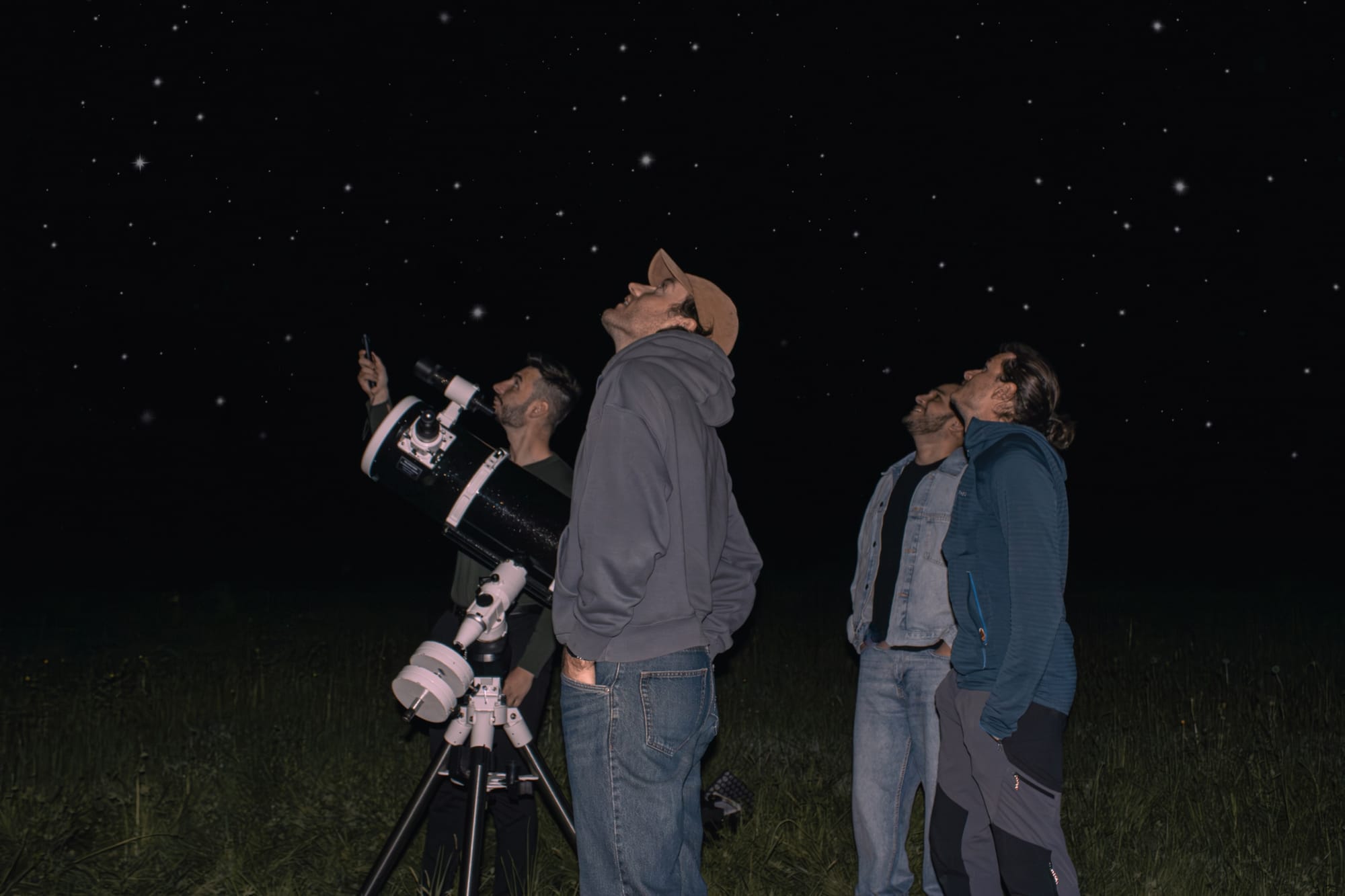 Soirée d'observation des étoiles, photographie évènement par Emma Bortot, photo 4