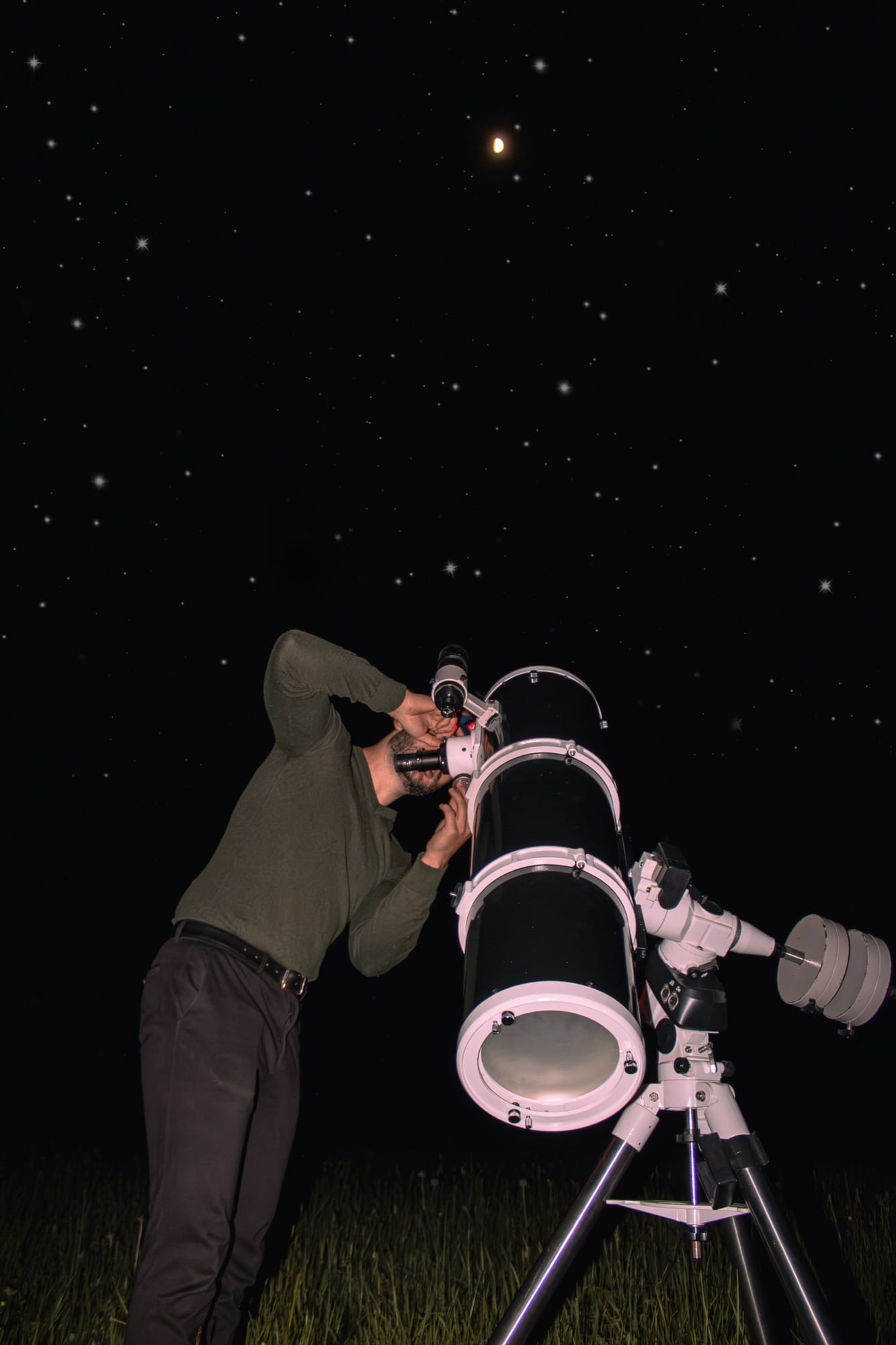 Soirée d'observation des étoiles, photographie évènement par Emma Bortot, photo 2